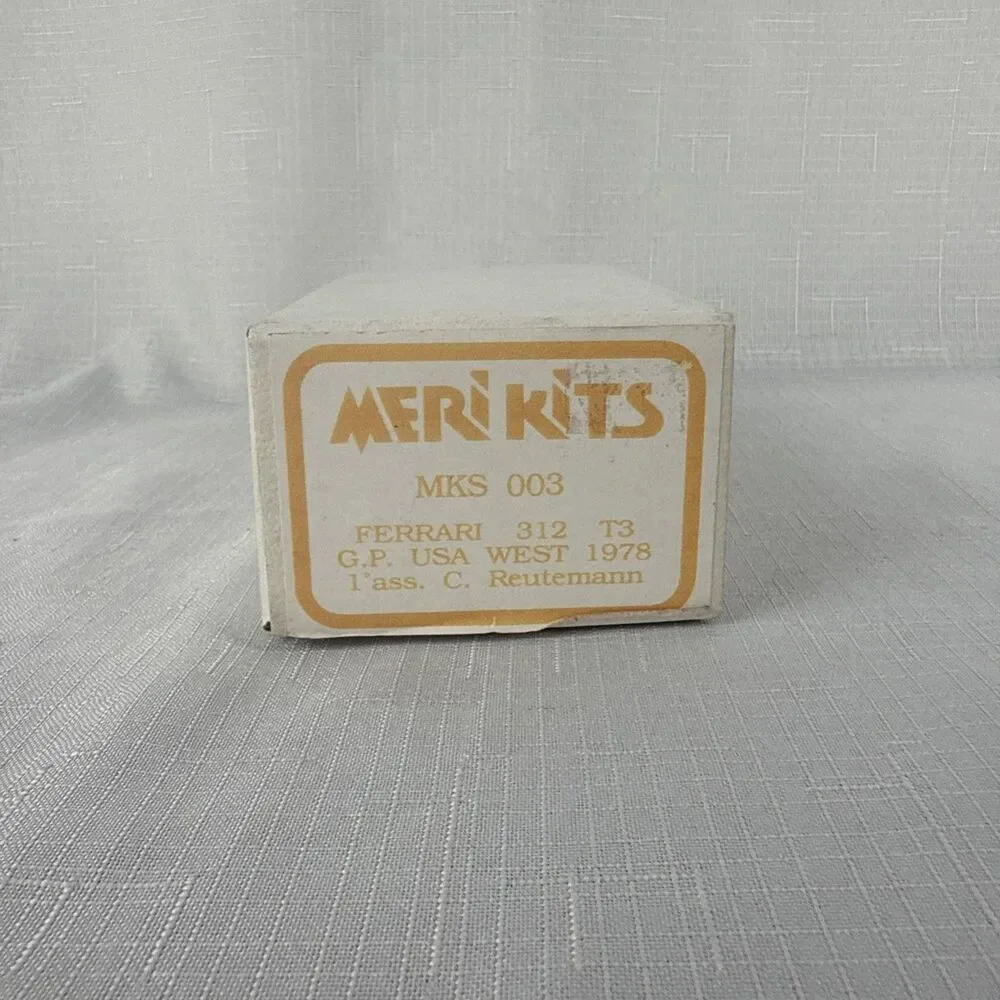 MERI KITS 1:43 1978 ferrari 312 t3 reuteman G.P. USA MKS003